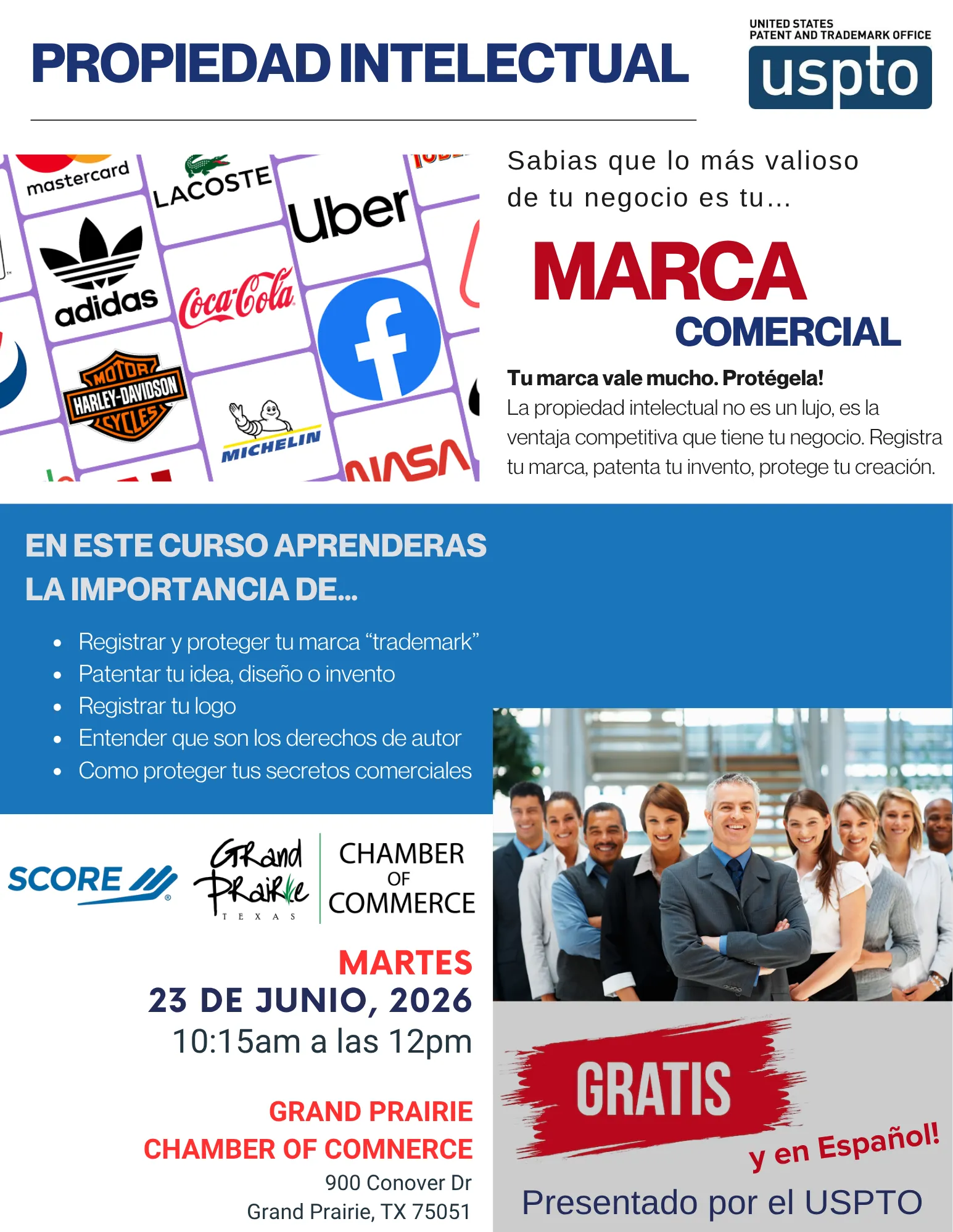 Flyer del evento